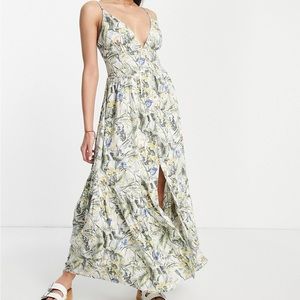 Abercrombie & Fitch Floral Maxi Dress